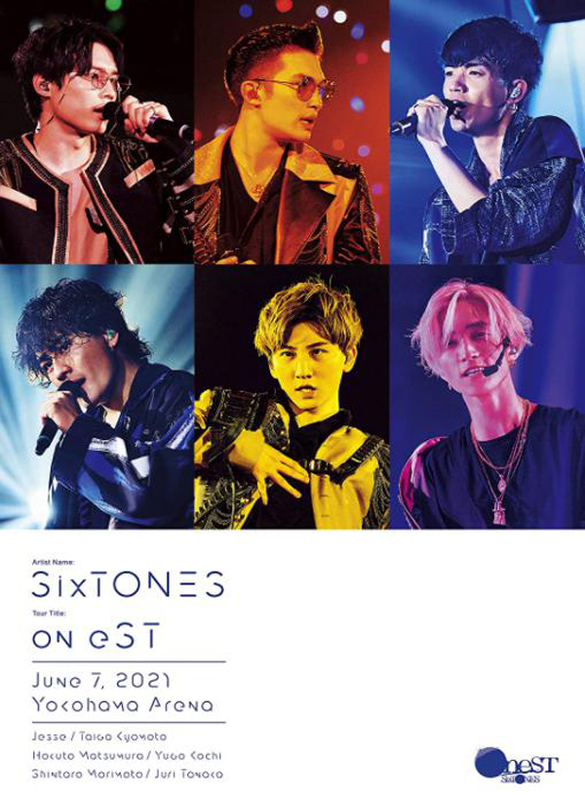 on eST【DVD 通常盤】 | SixTONES | ソニーミュージックオフィシャルサイト